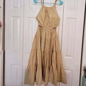 J. Crew Harbour side-cutout dress Size SP
